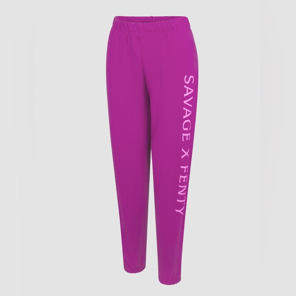 Savage X Fenty Bold Magenta Joggers